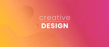 Vector illustration banner abstract background