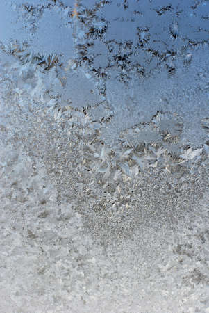 Frost Covered Window Vertical