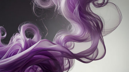 Abstract colorful smoky backgroundの素材