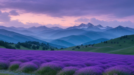 Beautiful view of the mountain. Mountain landscape. The beauty of nature.の素材