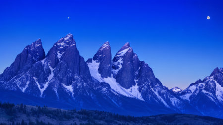 Beautiful view of the mountain. Mountain landscape. The beauty of nature.の素材