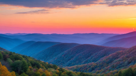 Beautiful view of the mountain. Mountain landscape. The beauty of nature.の素材