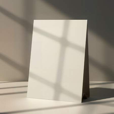 Blank flyer mockup to add your designの素材