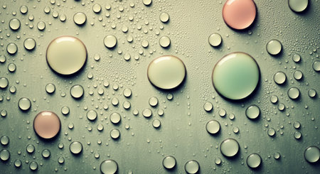 Abstract waterdrops backgroundの素材