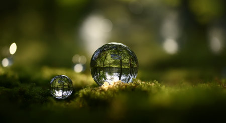 Abstract waterdrops backgroundの素材