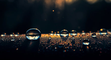 Abstract waterdrops backgroundの素材