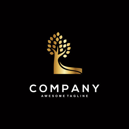 Letter L  design for businessのイラスト素材