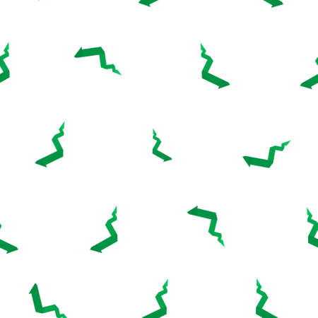 Pattern of modern christmas tree in multi green color. Modern illustration. Flat vector illustration.のイラスト素材