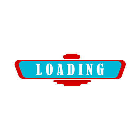 Loading icon progress screen vector illustrationのイラスト素材