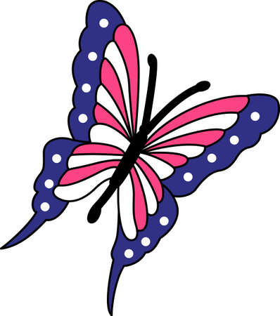 Make a perfect tribute to the land that you love with this patriotic and national pride design on your projects.のイラスト素材