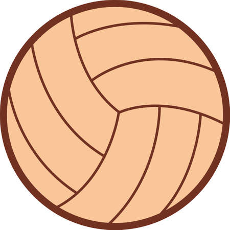 Everyone enjoy sports, and love being involved in any outdoor sport from volleyball to softball.のイラスト素材