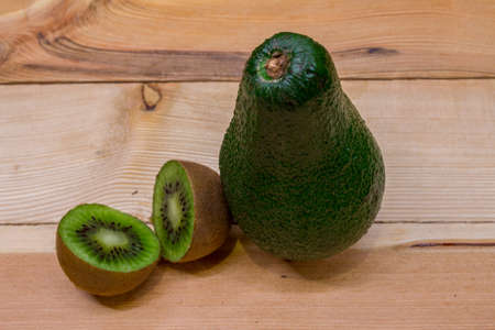 avocado and kiwi