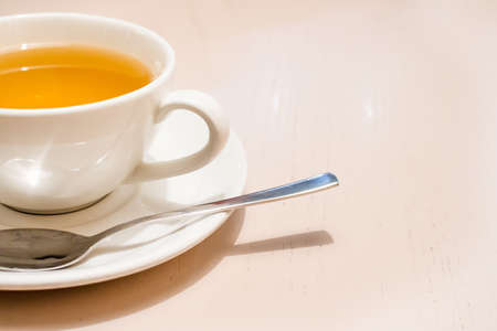 A cup of green teaの写真素材