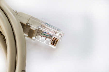 Local twisted pair cableの写真素材