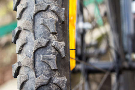 Bicycle tire macro