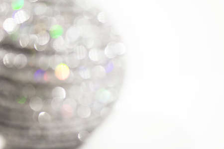 small blurry spots gray of lightの写真素材