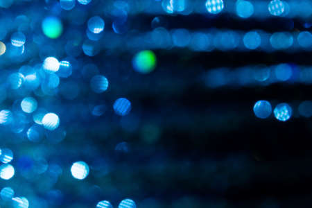 small blurry spots of light