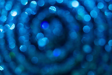 small blurry spots of light