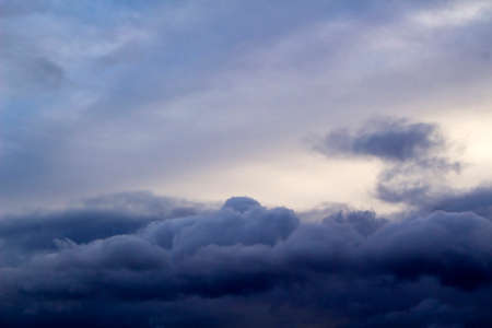 big beautiful dark storm cloudsの写真素材