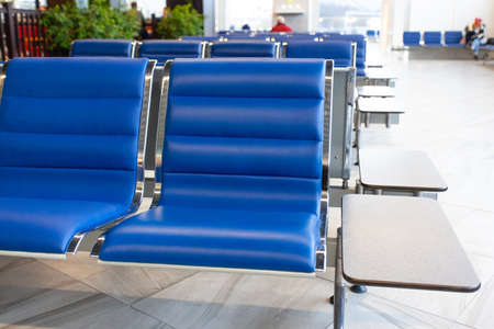 seats in the airport lounge