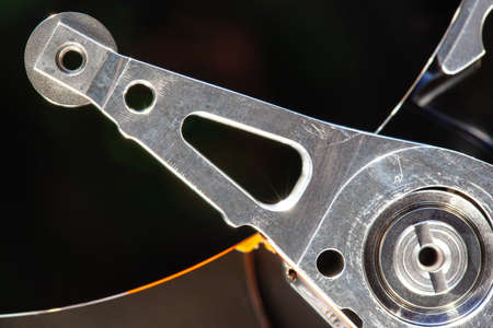 brilliant mechanism of computer hard disk, macro