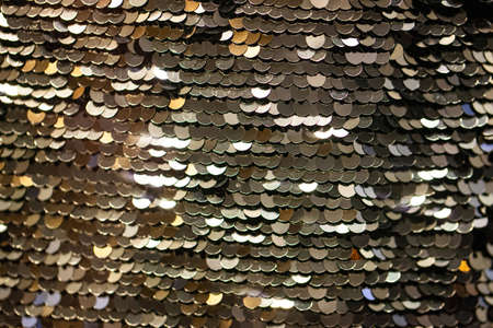 decorative glamorous surface of small shiny scales, background, texture