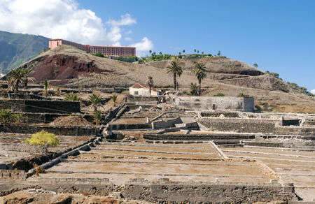 Mountains in the island of Tenerifeの写真素材