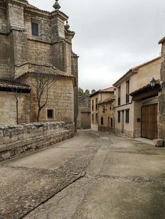 Medieval village in Spainの写真素材