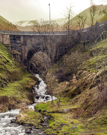 Mountains of Asturias in Spainの写真素材