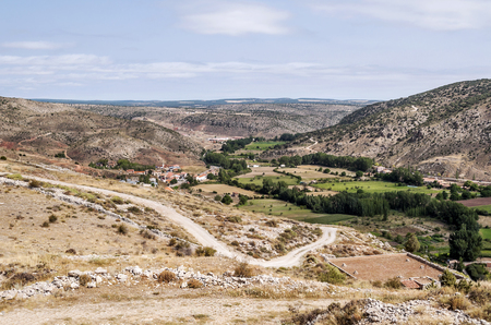 Mountains of Albarracin in Teruelの写真素材