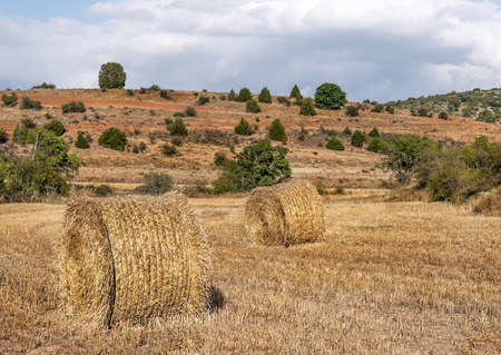 Mountains of Albarracin in Teruelの写真素材