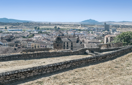 Village of Trujillo in Spainの写真素材