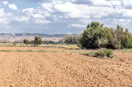 Desert of Monegros in the north of Spainの写真素材