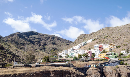 Santa Cruz de Tenerife, Canary Island, Spain-June 2018. Santa Cruz de Tenerife is a port city on the...