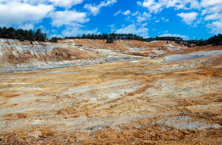 Mine of Rio Tinto in Huelva province in the south of Spain