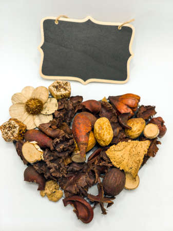 Christmas card in white backgroundの写真素材