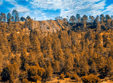 Mine of Rio Tinto in Huelva province in the south of Spainの写真素材