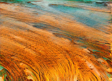 Ilustration of coloured texture forming a background or art decorationの写真素材