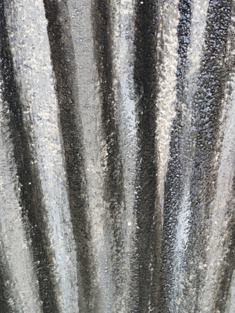 Zinc galvanized sheet texture. Abstract background and texture for design.の写真素材