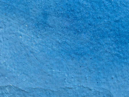 Close up detail of blue concrete wall texture. Abstract background and texture for design.の写真素材