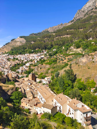 Cazorla village in the south of Spain in a sunny dayの写真素材