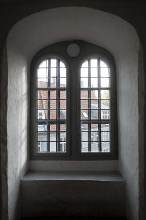Inside of Round Tower in Copenhagen, Denmarkの写真素材