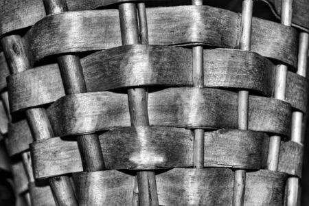 A basket filled with fruit. Natural background for the site, screen, wallpaperの写真素材