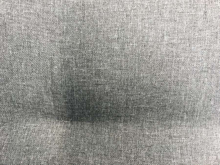 A close up of a rug. Gray woven background closeup.の写真素材