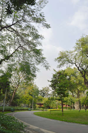 Park Corridor at Bangkok, Thailand