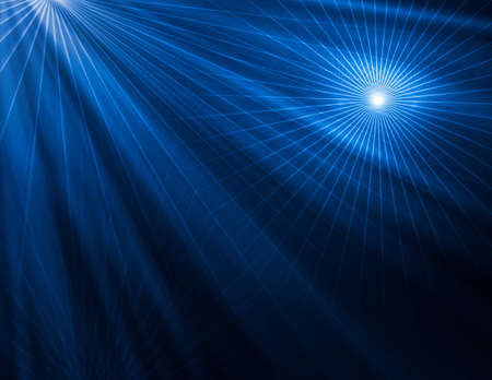 abstract blue line technology backgroundの写真素材