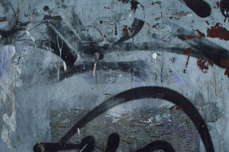 grungy blue wall background of natural cement