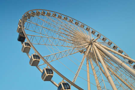Big Ferris wheel at Asiatique, Bangkok, Thailandの写真素材