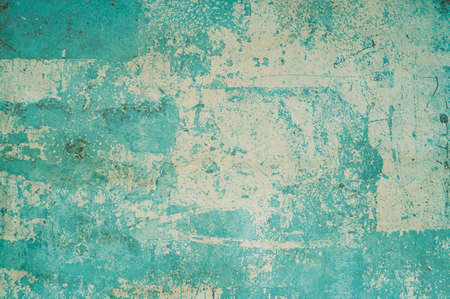 grunge old green wall textures for vintage backgroundの写真素材
