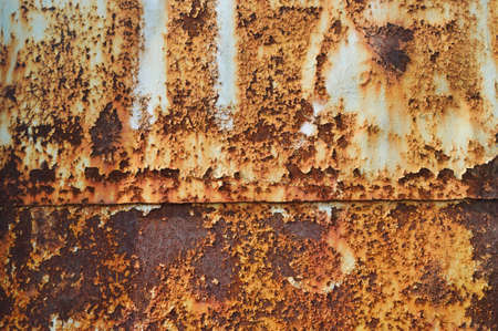 Rust texture as metal plate background